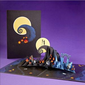 Disney’s The Nightmare Before Christmas pop-up card